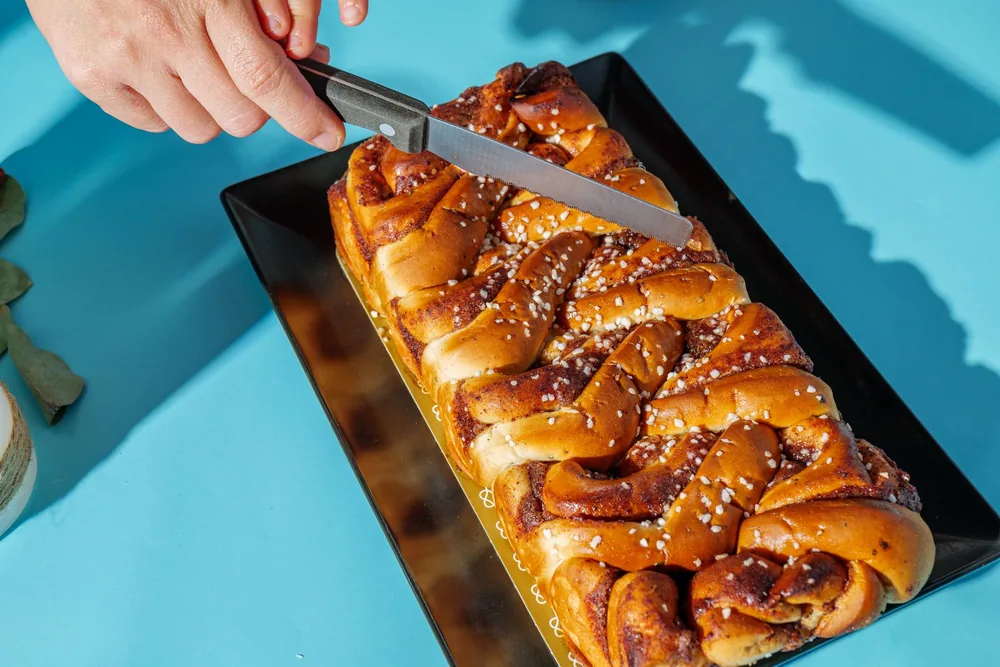 Braided and twisted dough products