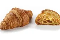 Straight croissant, open texture