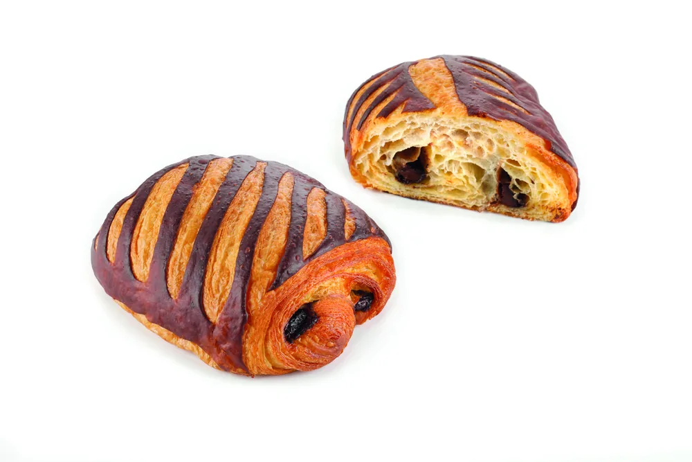 Chocolate puff pastry