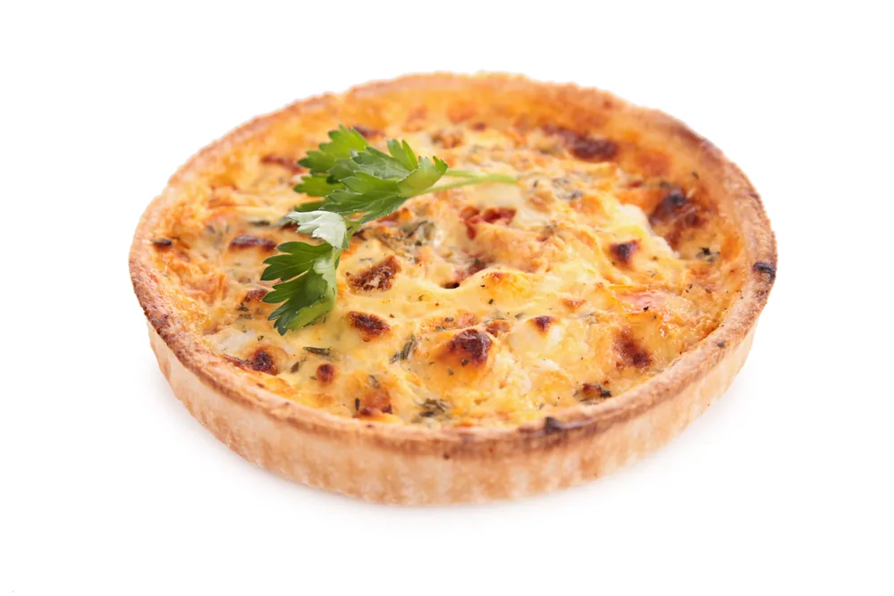 Mozzarellalı domatesli quiche