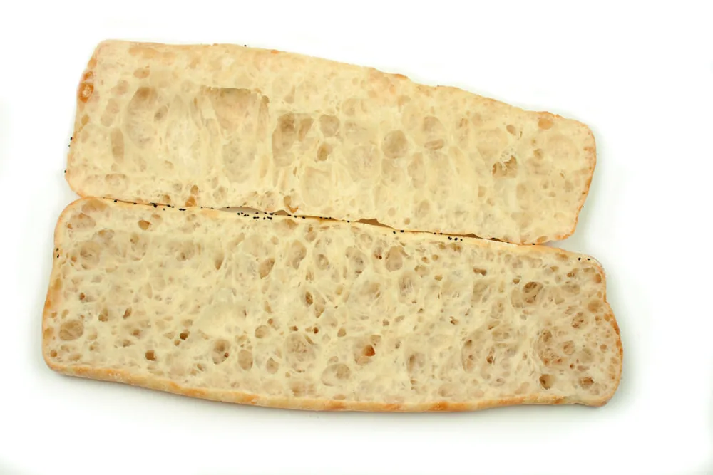 Açık dokulu yassı ekmek