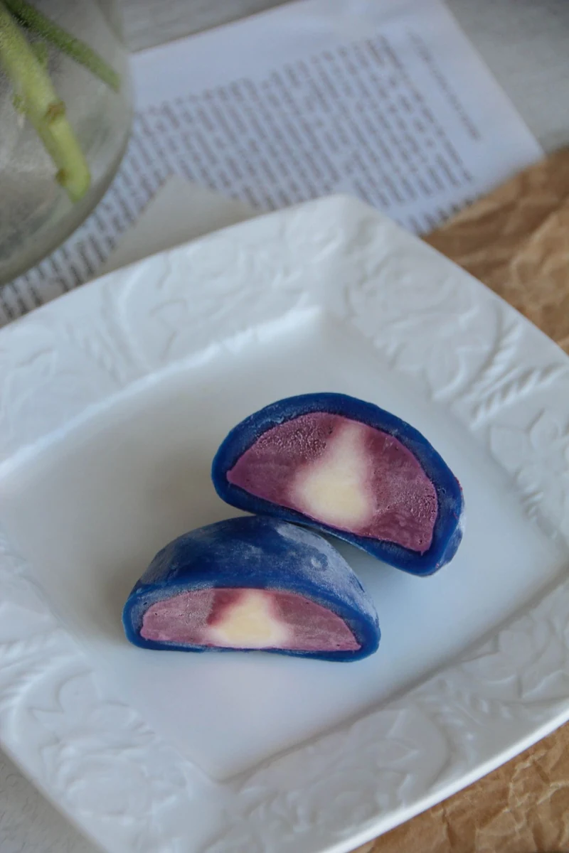 Renkli mochi çeşitleri